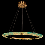 Люстра в форме кольца с цветочным декором Warm Heavenly Light варинант исполнения - 2 | Loft Concept в Челябинске