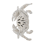 Статуэтка краб с детализированной текстурой в белом цвете Marine Accessories варинант исполнения - 1 | Loft Concept в Челябинске