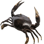 Статуэтка из бронзы в виде краба Animals Bronze варинант исполнения - 3 | Loft Concept в Челябинске