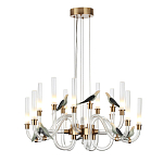 Люстра с декоративными птицами Ganthea D 73 см варинант исполнения - 2 | Loft Concept в Челябинске