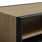 Стол журнальный в стиле лофт с полкой для хранения Warm Industrial варинант исполнения - 2 | Loft Concept в Челябинске