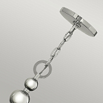 Люстра подвесная с белым тканевым цилиндрическим абажуром и декоративными шарами Hinkley варинант исполнения - 4 | Loft Concept в Челябинске