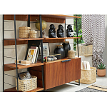 Стеллаж из орехового дерева Olson Rack варинант исполнения - 5 | Loft Concept в Челябинске