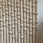 Панно на стену из хлопковых нитей White Morse Wall Hanging  варинант исполнения - 2 | Loft Concept в Челябинске