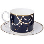 Чайный набор из фарфора с изображением лошадей на 6 персон 12 предметов Porcelain Horse Set варинант исполнения - 2 | Loft Concept в Челябинске