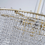 Люстра многоярусная с каскадами кристаллов Crystal Rains варинант исполнения - 8 | Loft Concept в Челябинске