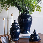 Ваза с крышкой однотонная Высота 48 см Chinoiserie Ceramics варинант исполнения - 5 | Loft Concept в Челябинске