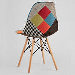 Стул с обивкой в технике пэчворк DSW варинант исполнения - 5 | Loft Concept в Челябинске