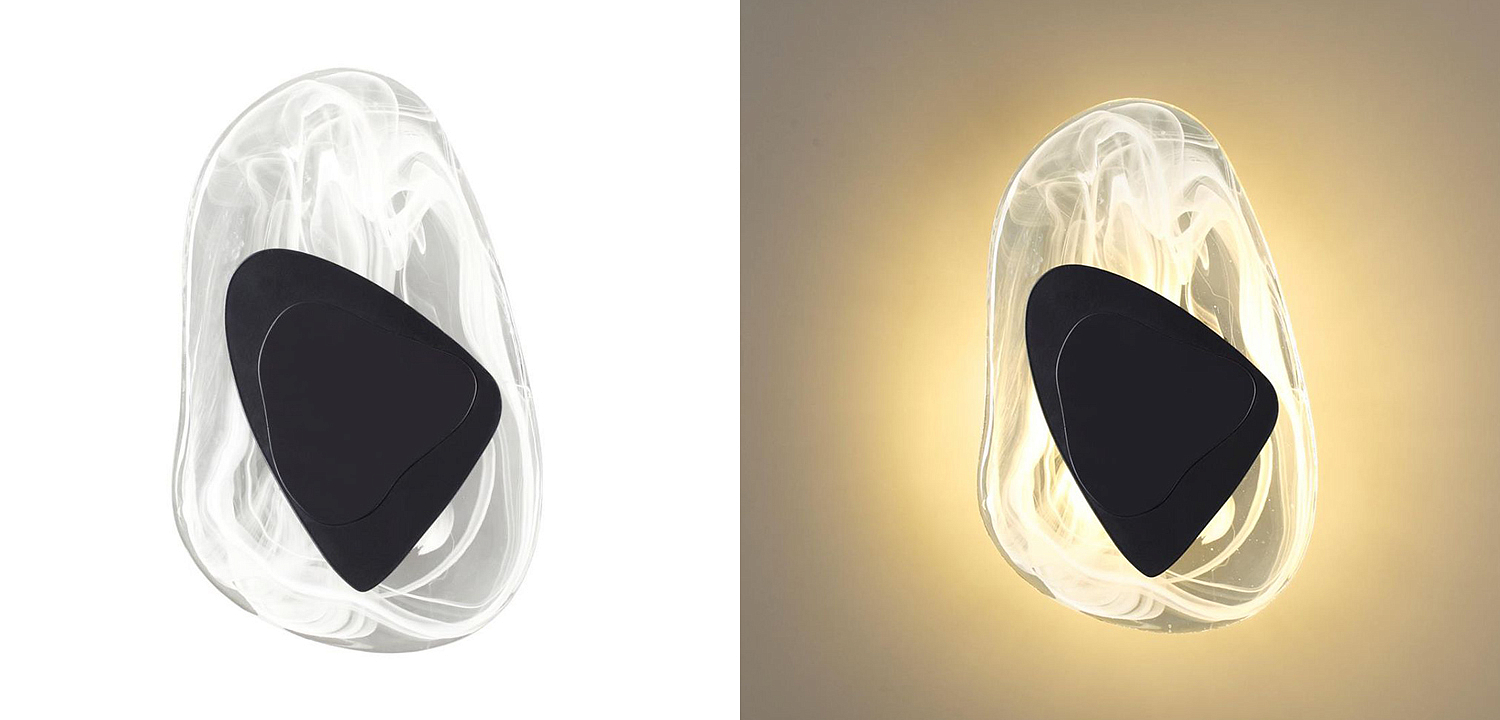 Бра Transparent Pebbles Sconces Black Бра Transparent Pebbles Sconces Black - Loft-Concept в Челябинске