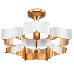 Люстра фигурная в сочетании белого и золотого цвета Shapes Inspired by Nature варинант исполнения - 2 | Loft Concept в Челябинске