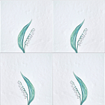 Плитка с узором Ландыш варинант исполнения - 1 | Loft Concept в Челябинске