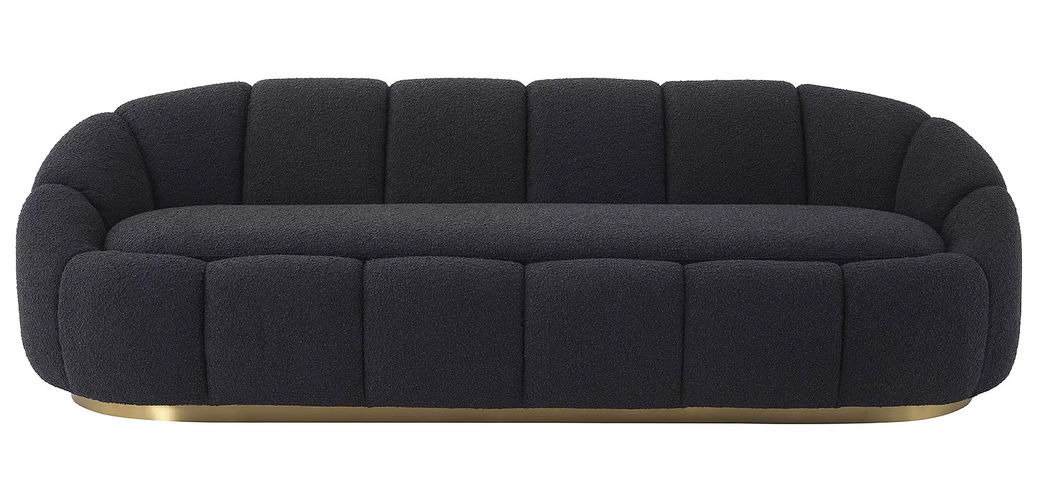 Диван Eichholtz Sofa Inger Black Диван Eichholtz Sofa Inger Black - Loft-Concept в Челябинске