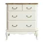 Комод с 4-мя большими ящиками из массива берёзы Interiors Romance варинант исполнения - 2 | Loft Concept в Челябинске