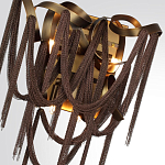 Бра с изогнутыми металлическими лентами и цепочками Atlantis Chain варинант исполнения - 4 | Loft Concept в Челябинске