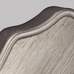 Бра серебрянного цвета с лампой в виде свечи на изогнутой ножке Feiss варинант исполнения - 2 | Loft Concept в Челябинске