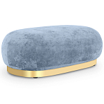 Длинный овальный пуф Ambrose Soft Oval Pouf варинант исполнения - 6 | Loft Concept в Челябинске