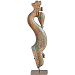 Арт-объект из антикварного тика Antique Fragment Statuette варинант исполнения - 1 | Loft Concept в Челябинске