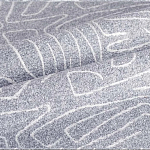 Мебельная ткань Букле серый цвет 140 см T3-9 варинант исполнения - 1 | Loft Concept в Челябинске