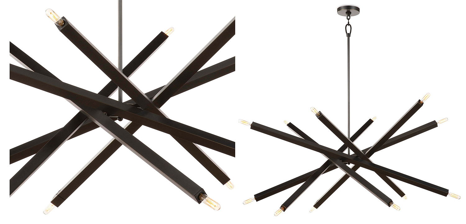 Люстра Blathmac Black Chandelier Люстра Blathmac Black Chandelier - Loft-Concept в Челябинске