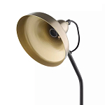 Настольная лампа с плафоном в форме купола в сочетании черного и золотистого цвета Minimalist Execution варинант исполнения - 4 | Loft Concept в Челябинске