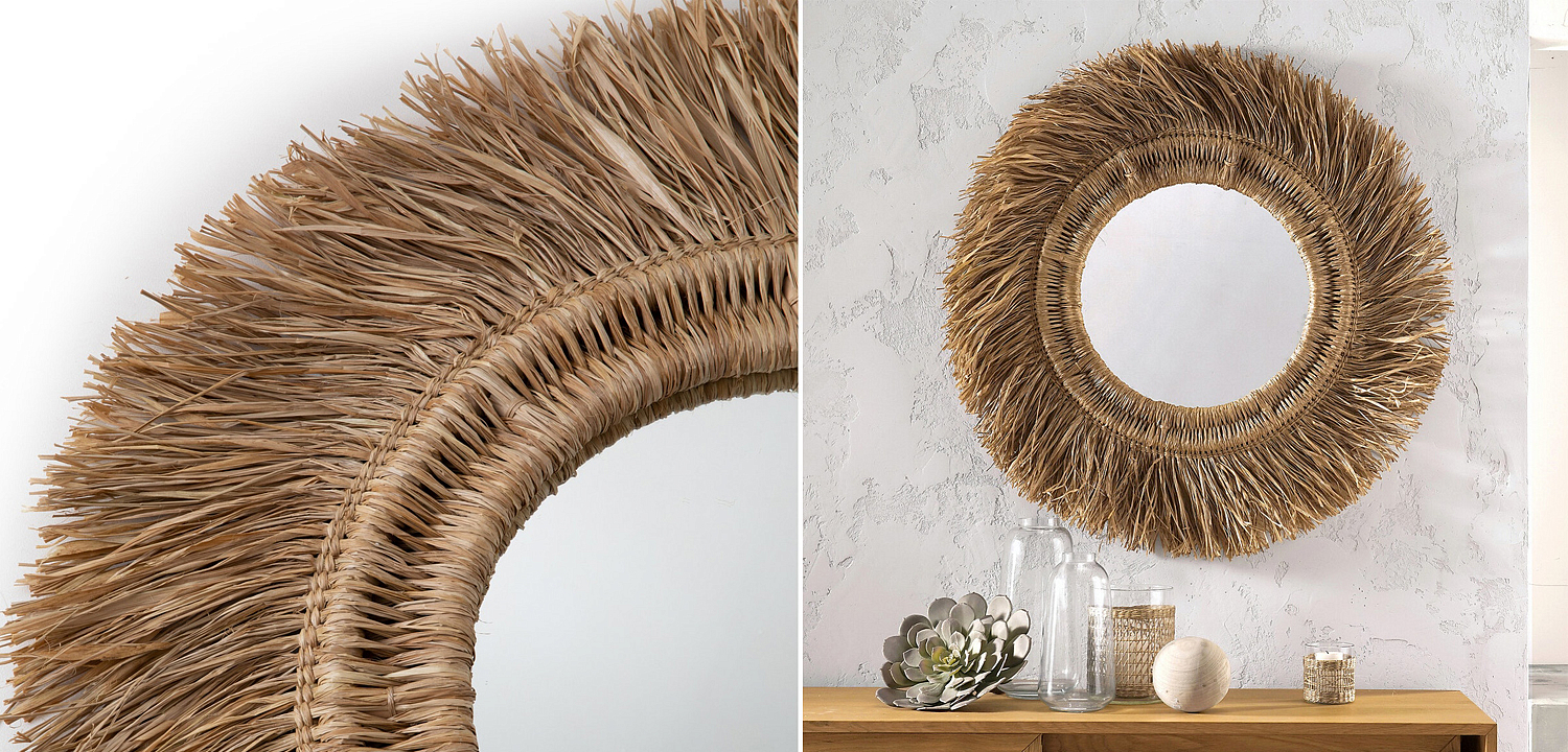 Зеркало Wicker Mirror Зеркало Wicker Mirror - Loft-Concept в Челябинске