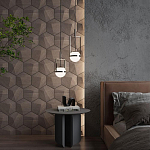 Гипсовая 3D панель с принтографией PM-30 варинант исполнения - 6 | Loft Concept в Челябинске