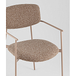 Стул Doe с подклокотниками коричневый варинант исполнения - 2 | Loft Concept в Челябинске