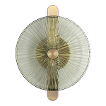 Бра с круглым стеклянным плафоном Gingham варинант исполнения - 7 | Loft Concept в Челябинске