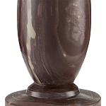 Настольная лампа из мрамора с тканевым абажуром Seductress варинант исполнения - 1 | Loft Concept в Челябинске