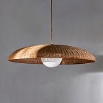 Люстра круглая из ротанга Long Lasting Chandelier варинант исполнения - 2 | Loft Concept в Челябинске