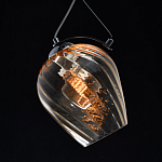 Подвесной светильник со стеклянном плафоном в форме бокала Kaleido варинант исполнения - 5 | Loft Concept в Челябинске