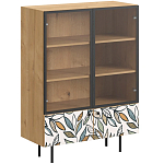 Витрина с изображением на дверцах Elise Cupboard варинант исполнения - 8 | Loft Concept в Челябинске