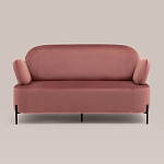 Диван в велюровой обивке цвета пыльная роза COLOR BLOCK варинант исполнения - 3 | Loft Concept в Челябинске