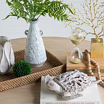 Статуэтка черепаха с ажурным панцирем и детализированной текстурой в белом цвете Marine Accessories варинант исполнения - 6 | Loft Concept в Челябинске