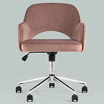 Кресло для компьютерного стола Veloury Pink варинант исполнения - 4 | Loft Concept в Челябинске