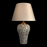 Настольная лампа с цветочной росписью Lamp Flower Painting варинант исполнения - 7 | Loft Concept в Челябинске