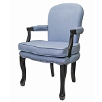 Кресло Aubrey Classical Armchair blue flax варинант исполнения - 3 | Loft Concept в Челябинске