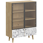 Витрина с изображением на дверцах Elise Cupboard варинант исполнения - 1 | Loft Concept в Челябинске