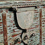 Большой Индийский сундук Бирюзовый цвет Loft-Concept  варинант исполнения - 1 | Loft Concept в Челябинске