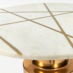 Кофейный столик с мраморной столешницей Sleeve варинант исполнения - 2 | Loft Concept в Челябинске