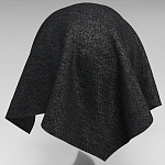 Мебельная ткань Шенилл черный цвет 138 см T4-35 варинант исполнения - 8 | Loft Concept в Челябинске