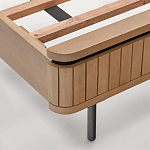 Кровать двуспальная из массива манго Toinette варинант исполнения - 7 | Loft Concept в Челябинске