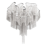 Люстра потолочная с металлическими цепочками Диаметр 99 см Atlantis Chain варинант исполнения - 2 | Loft Concept в Челябинске