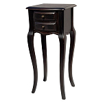 Консоль маленькая из массива березы с 2-мя ящиками в стиле прованс Vintage варинант исполнения - 1 | Loft Concept в Челябинске