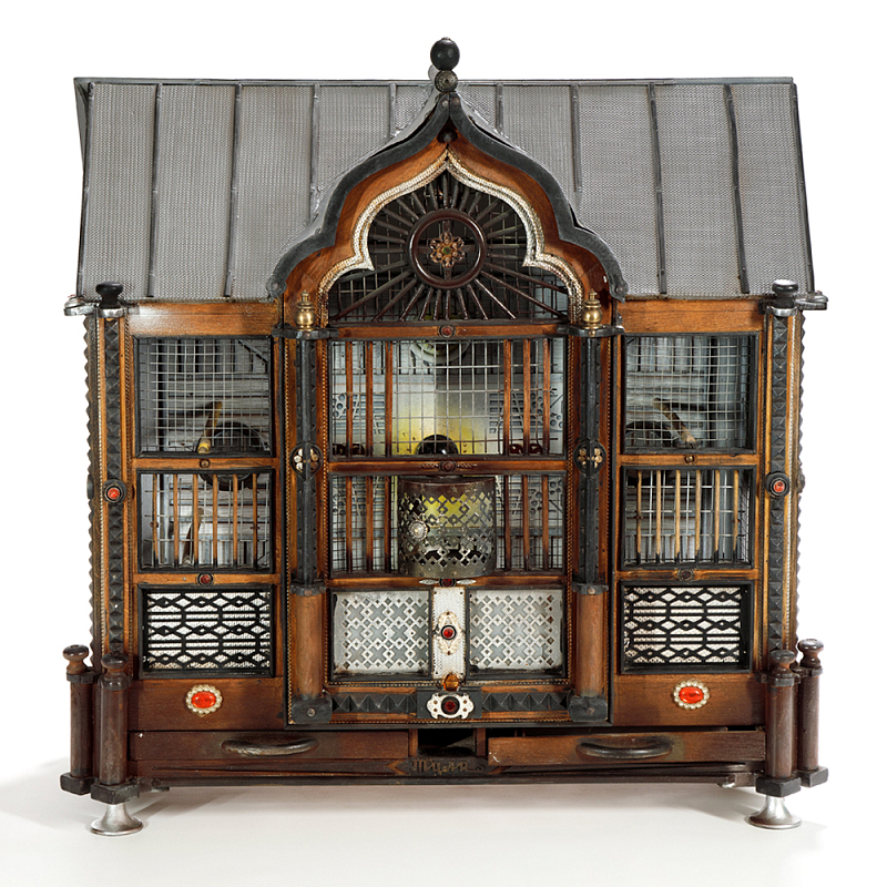 Декоративная антикварная клетка Wise Raven Коричневый в Челябинске | Loft Concept 