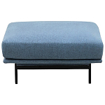 Оттоманка голубая Vergil Blue Ottoman варинант исполнения - 2 | Loft Concept в Челябинске
