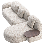 Модульный Диван Orus с кушеткой и столиком варинант исполнения - 3 | Loft Concept в Челябинске