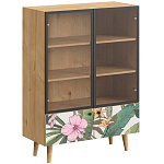 Витрина с изображением на дверцах Elise Cupboard варинант исполнения - 10 | Loft Concept в Челябинске