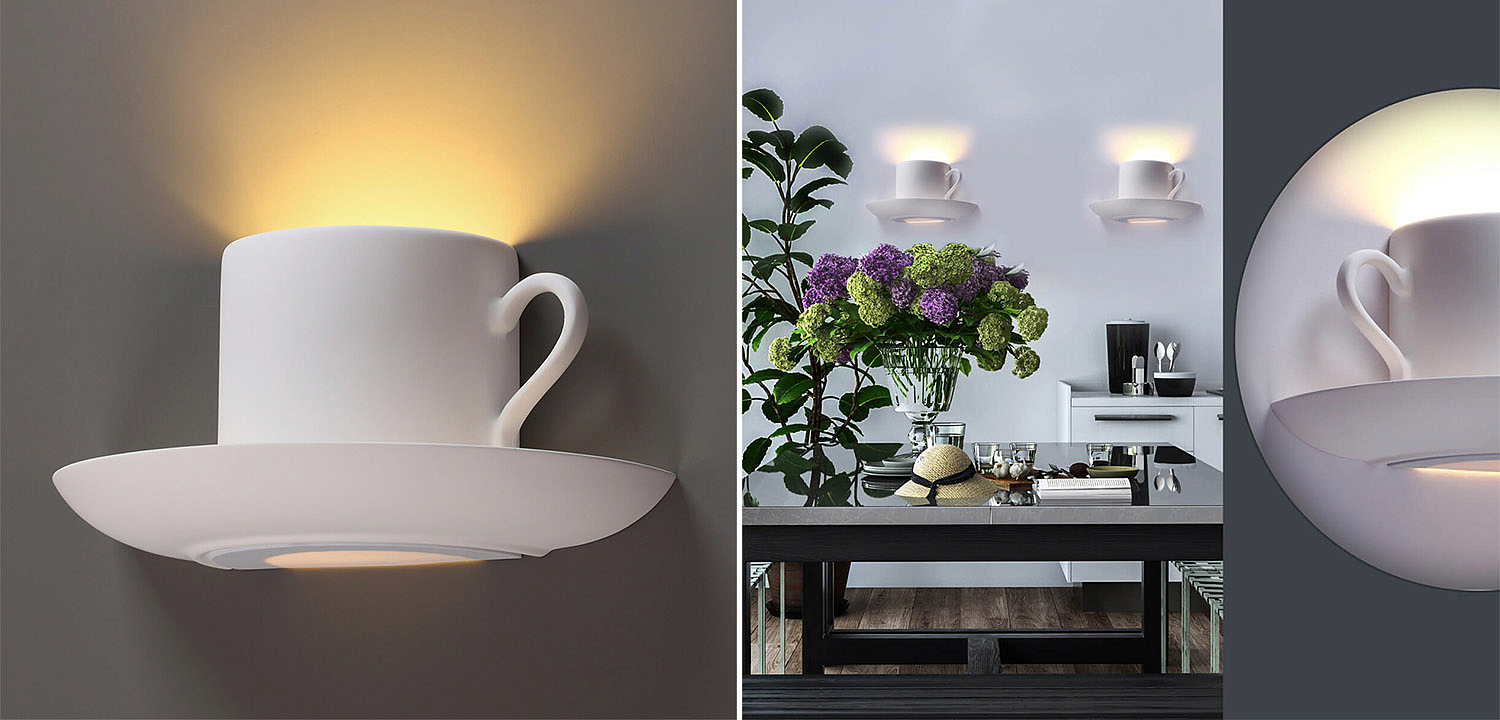 Бра Plaster Cup Wall lamp Бра Plaster Cup Wall lamp - Loft-Concept в Челябинске