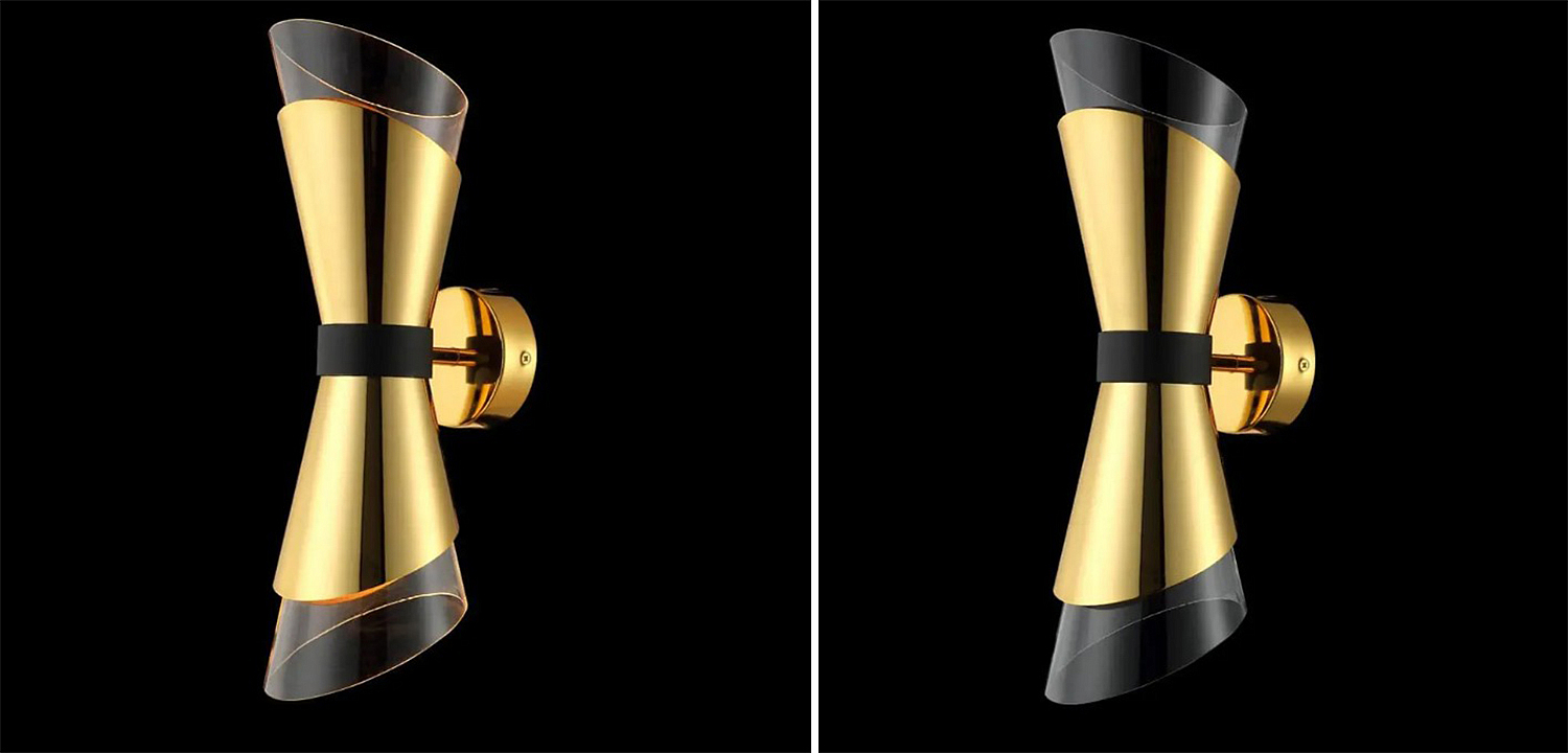 Бра Edson Gold Wall Lamp Бра Edson Gold Wall Lamp - Loft-Concept в Челябинске